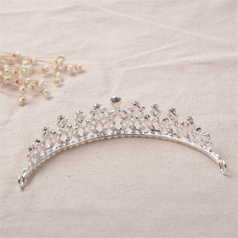 Crystal wedding hair crownl hair accessories - 3