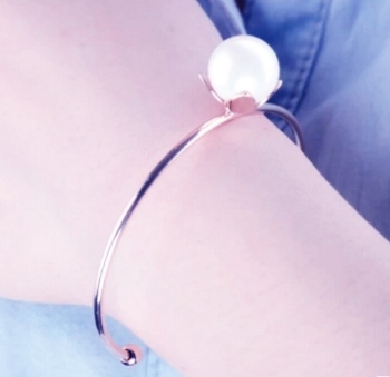 18K Vitguld Guldfyllda Filled gulddoublé Armband - 2