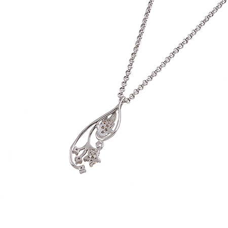 18K Vitguld Guldfyllda Filled gulddoublé HALSBAND - 3