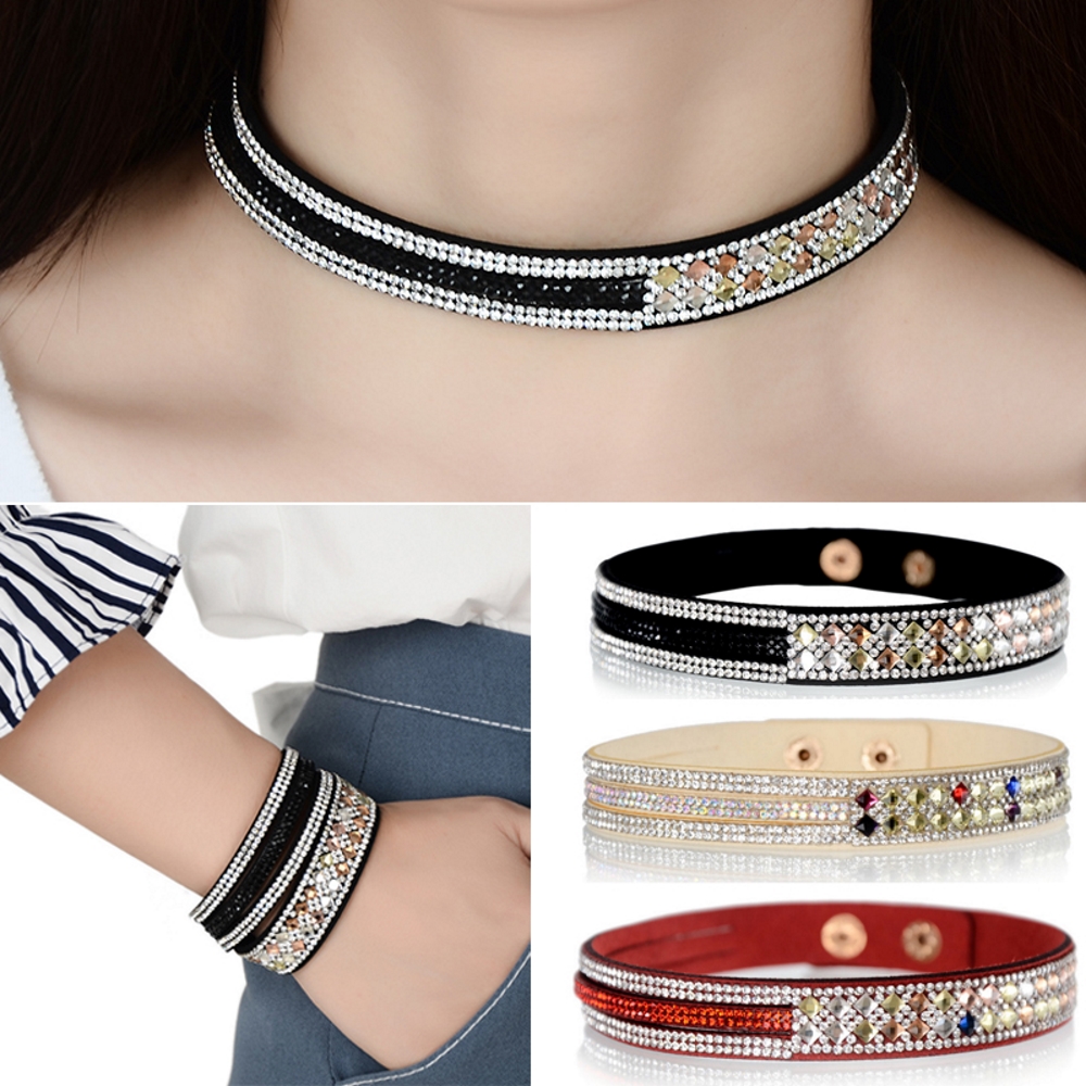 Halsband / ARMBAND Kristall