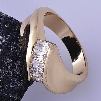 18K Gold Filled RING CZ