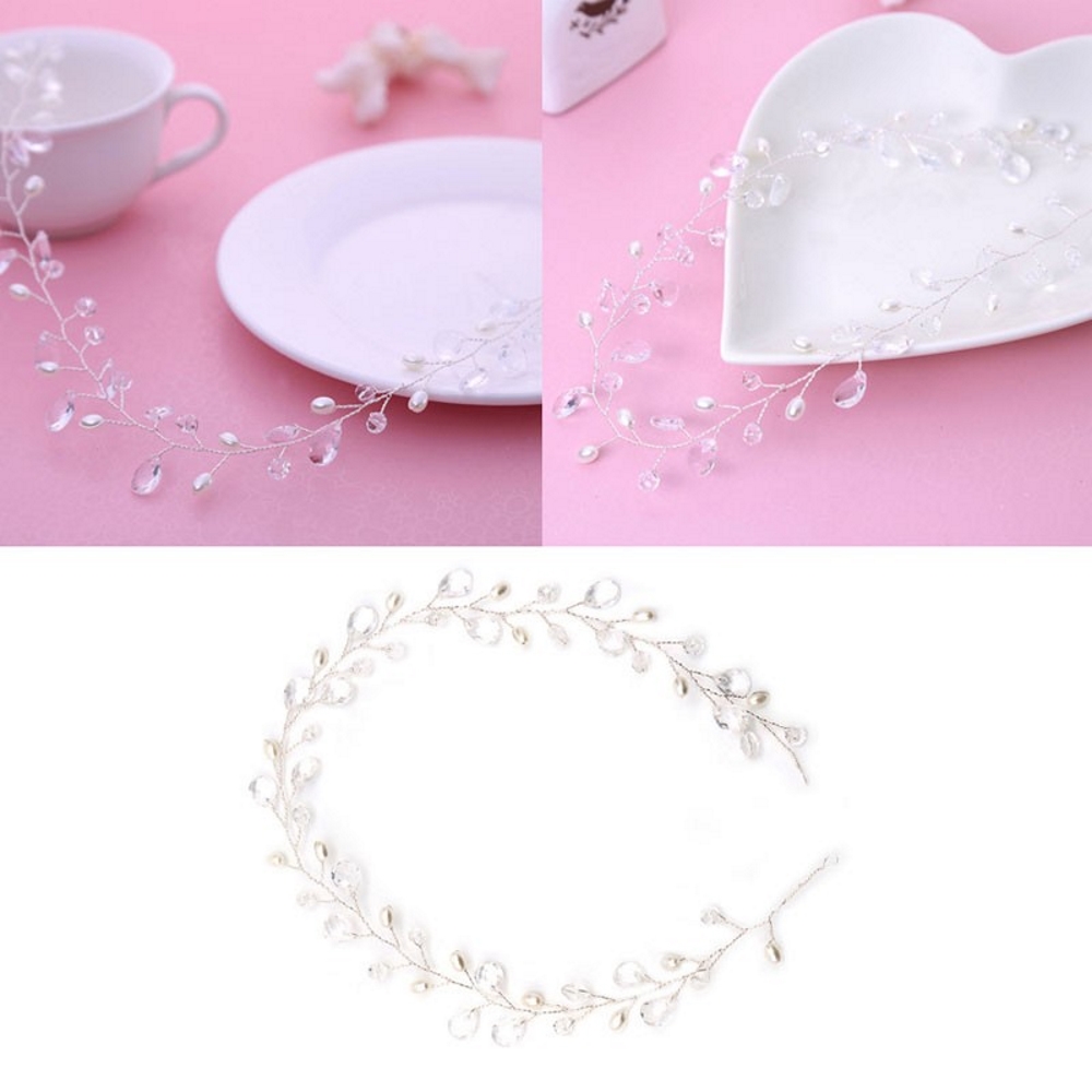 Kvinnor hårband  bröllop diadem - 3