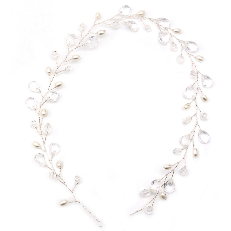 Kvinnor hårband  bröllop diadem - 8