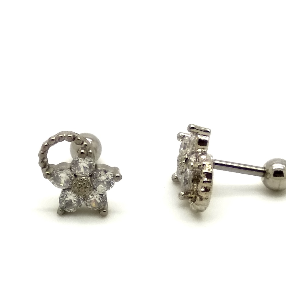 Tragus Piercing  Earring CZ
