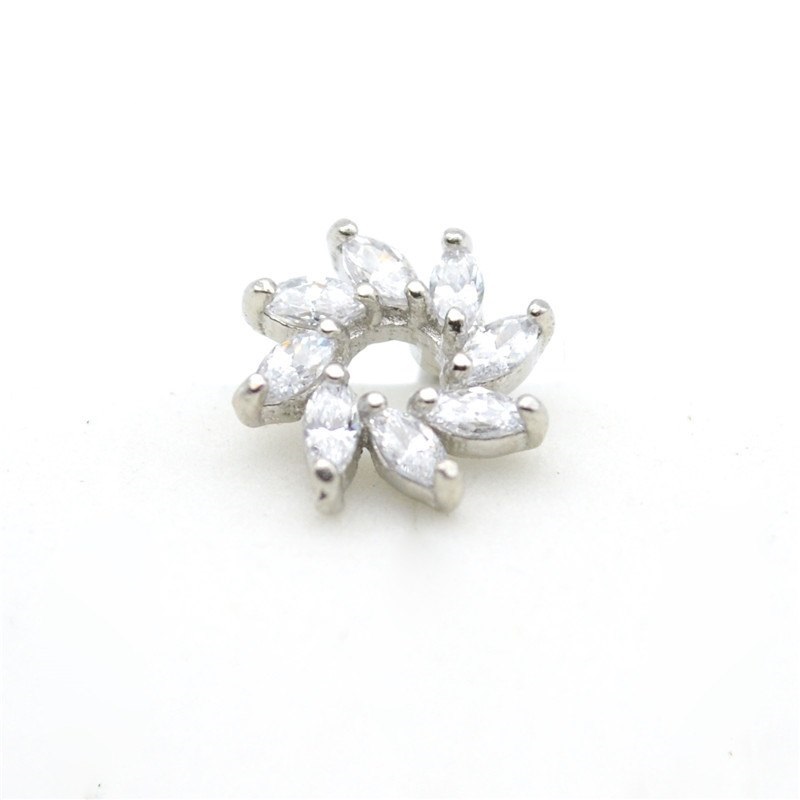  Tragus Piercing  Örhänge 1st CZ - 2