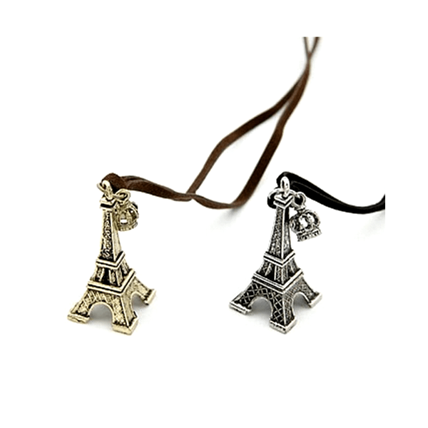 Halsband Eiffel tower SILVER
