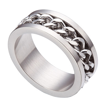 Rings of stainless steel
