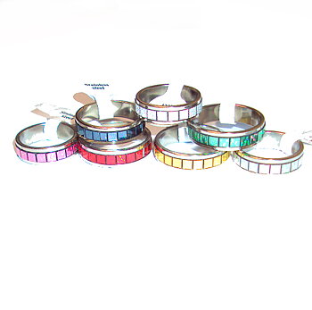 Rings of stainless steel