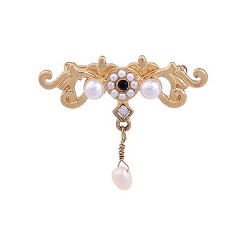 Brooch Crystal  Gold Color