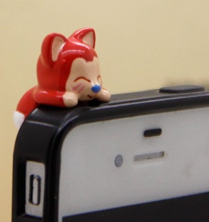 Anti dammskyddad pluggar modet 3d mobiltelefon