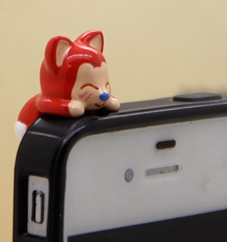 Anti dammskyddad pluggar modet 3d mobiltelefon