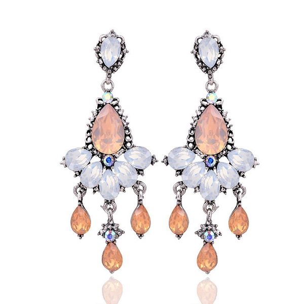 Earrings crystal