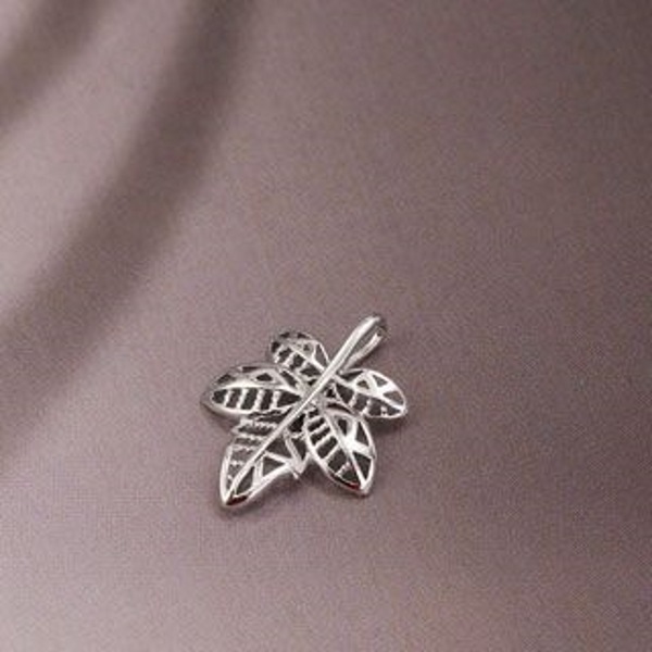 White Gold Filled Pendant - 3