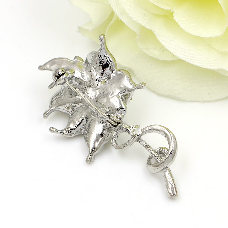 Brooch Crystal FLOWER - 4