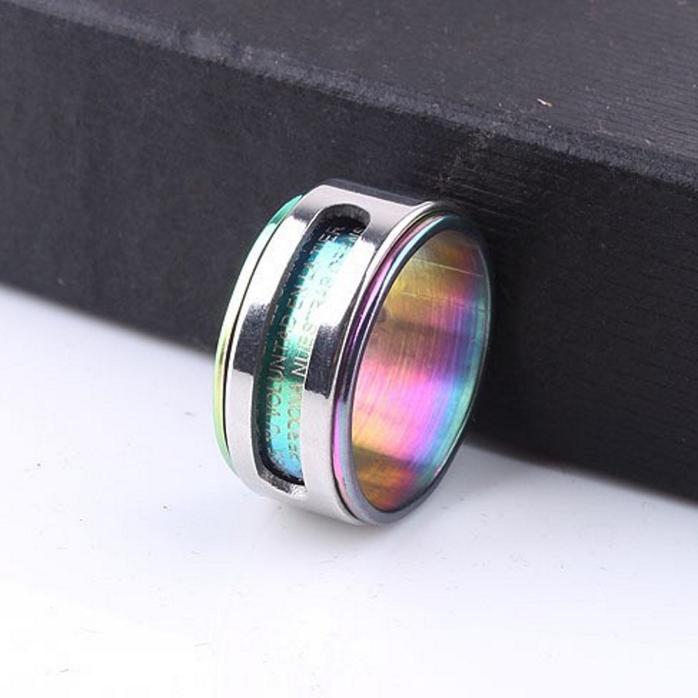 Rostfritt stål ring - 3