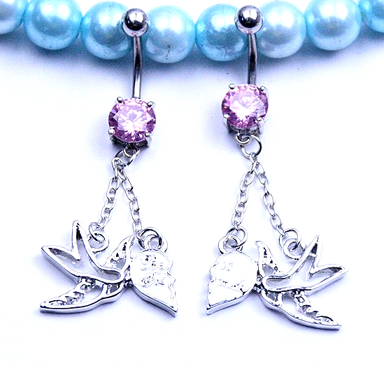 Navelpiercing Piercing smycken par - 2