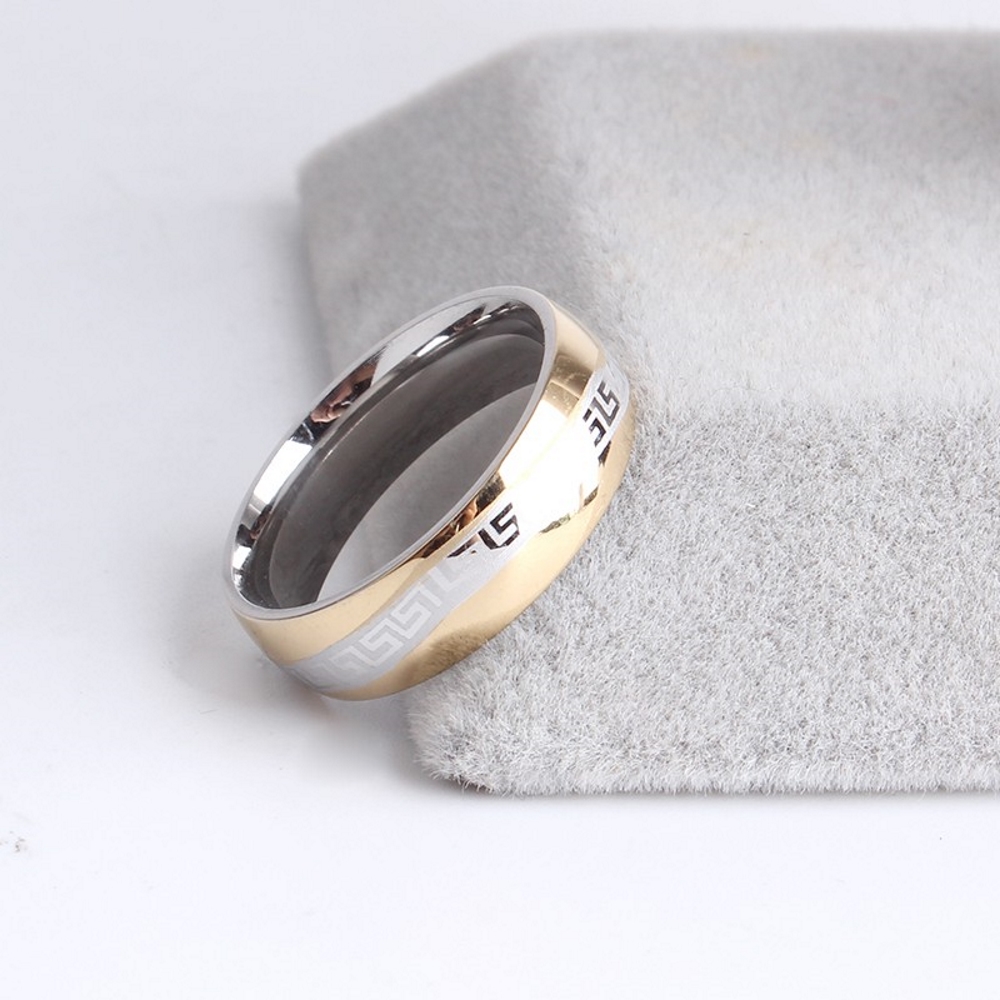 Rostfritt stål ring - 3