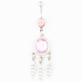 Navel Belly Button Ring Body Piercing Jewelry monster style as imaged - 3