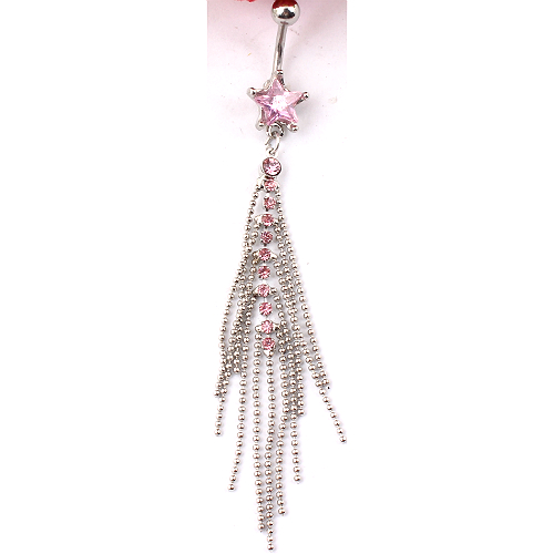 Navel Belly Button Ring Body Piercing Jewelry - 3