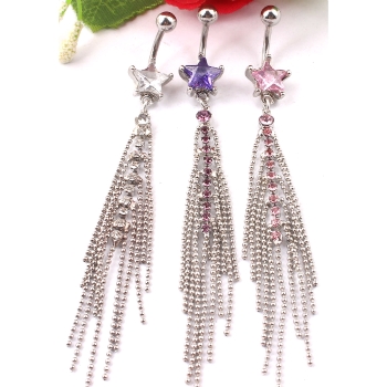 Navel Belly Button Ring Body Piercing Jewelry