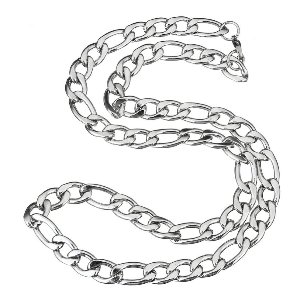 Rostfritt stål halsband + armband Set 9mm - 4