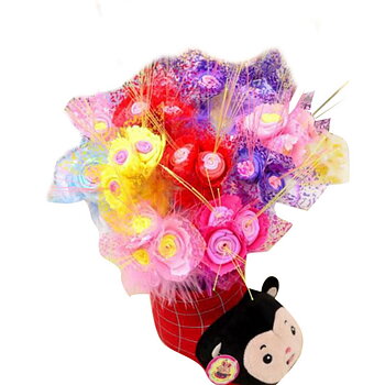 3D Blomma penna 2ST PACK MIX