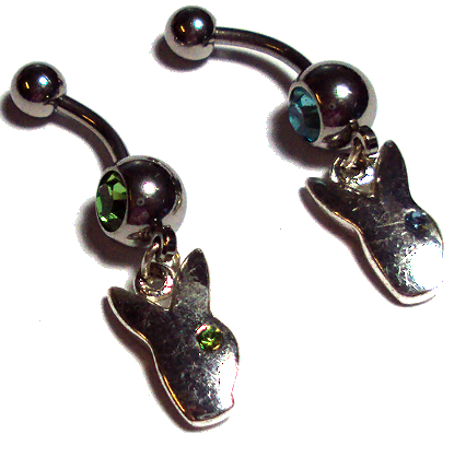 Navel Jewelry piercing