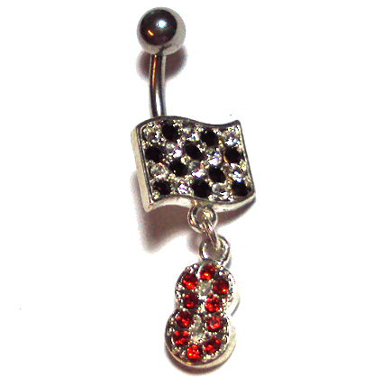 Navel Belly Button Ring Body Piercing Jewelry