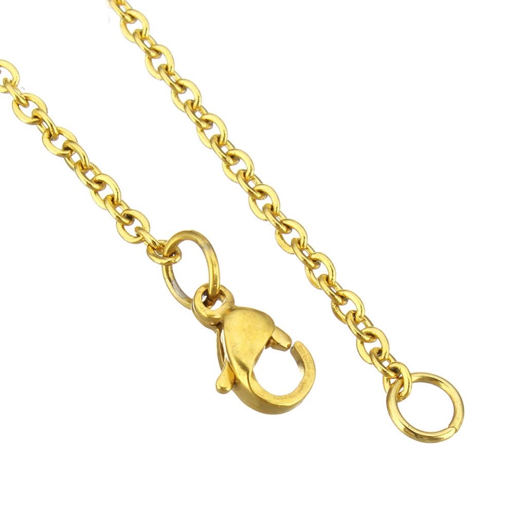 Stainless Steel Pendant necklace  & Pair of Earrings (SET) - 3