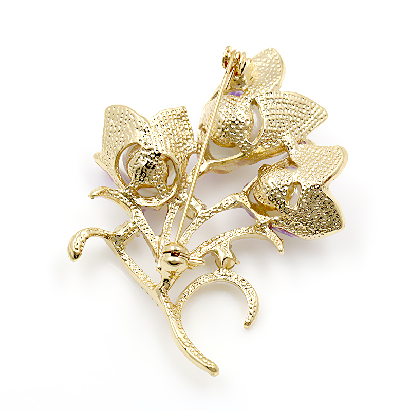 Brooch Crystal Enamel - 5