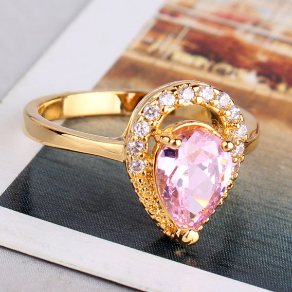 18K Gold Filled TOPAZ ring  - 2