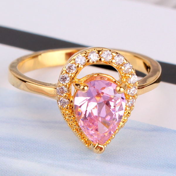 18K Gold Filled TOPAZ ring  - 3