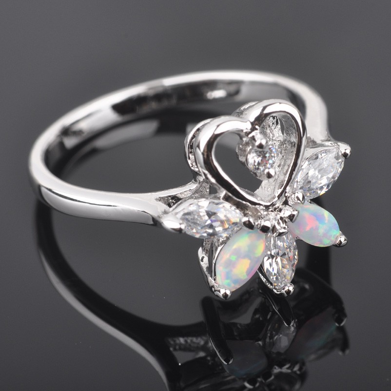 Silversmycken filled ring VIT Brand Opal - 2