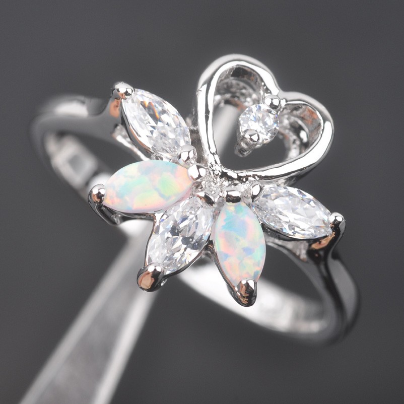 Silversmycken filled ring VIT Brand Opal - 3