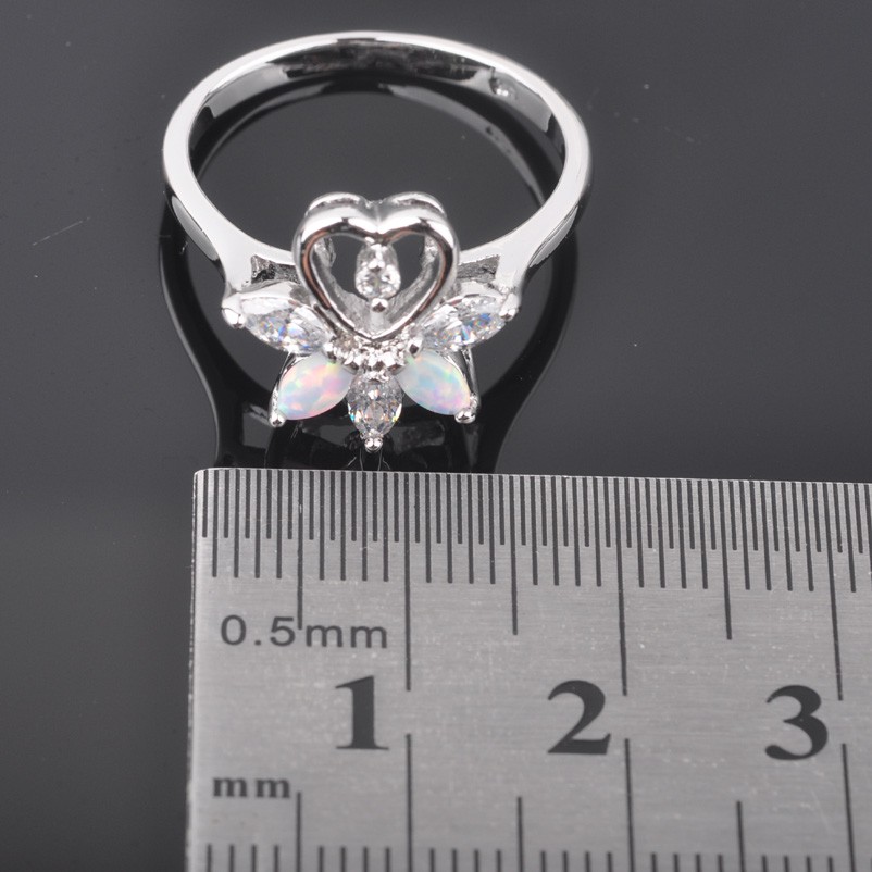 Silversmycken filled ring VIT Brand Opal - 4