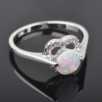Silversmycken filled ring VIT Brand Opal