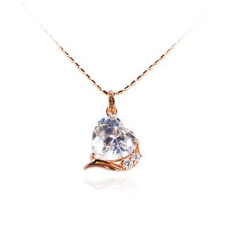 18K Gold Filled CZ Pendant