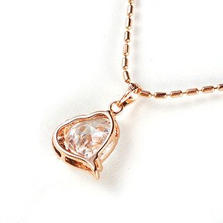 18K Gold Filled CZ Pendant - 3