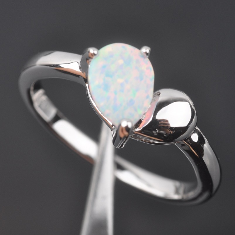 Silversmycken filled ring VIT Brand Opal - 5