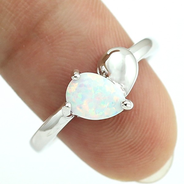 Silversmycken filled ring VIT Brand Opal - 3