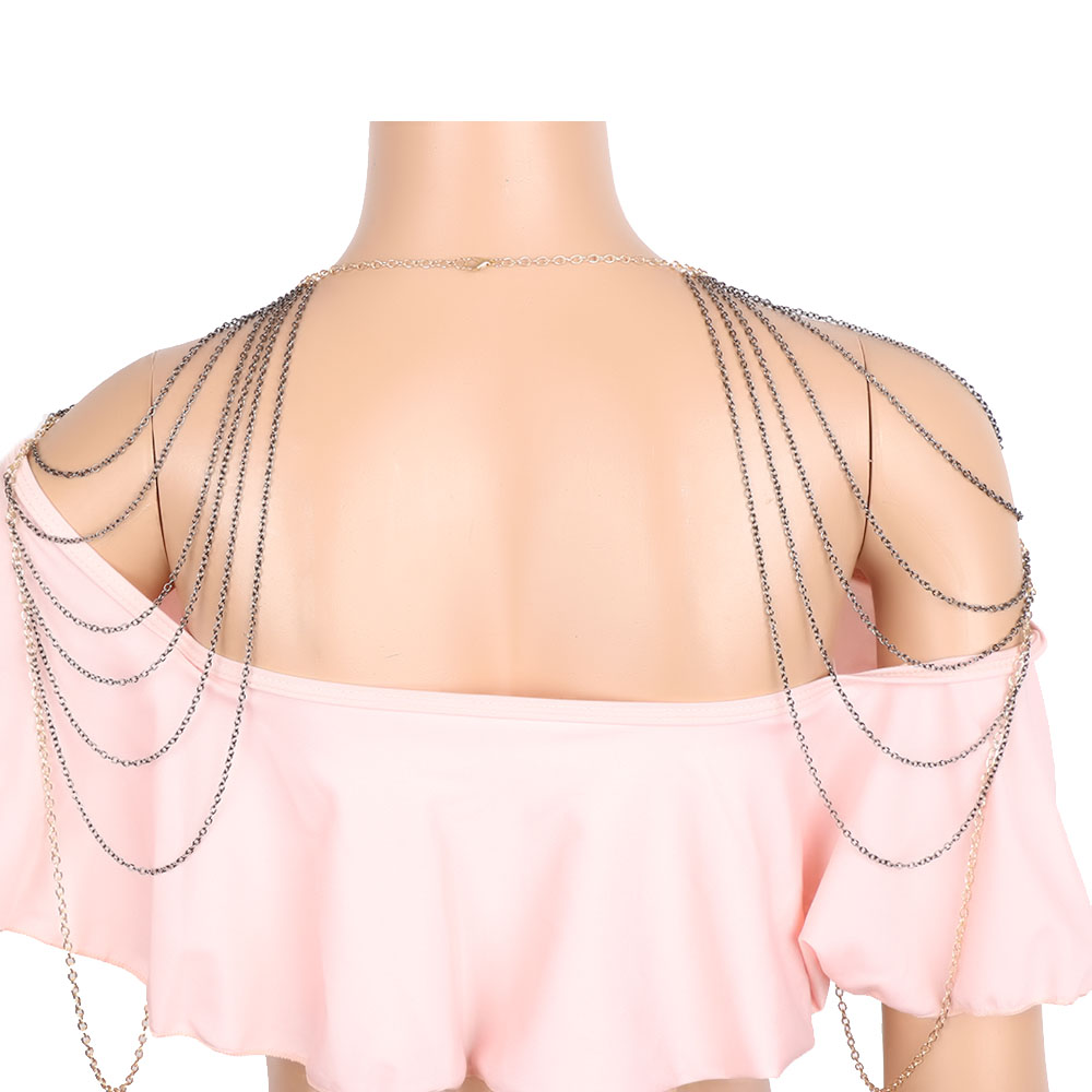 Necklace Body Chain Multi Layers Tassel  - 6