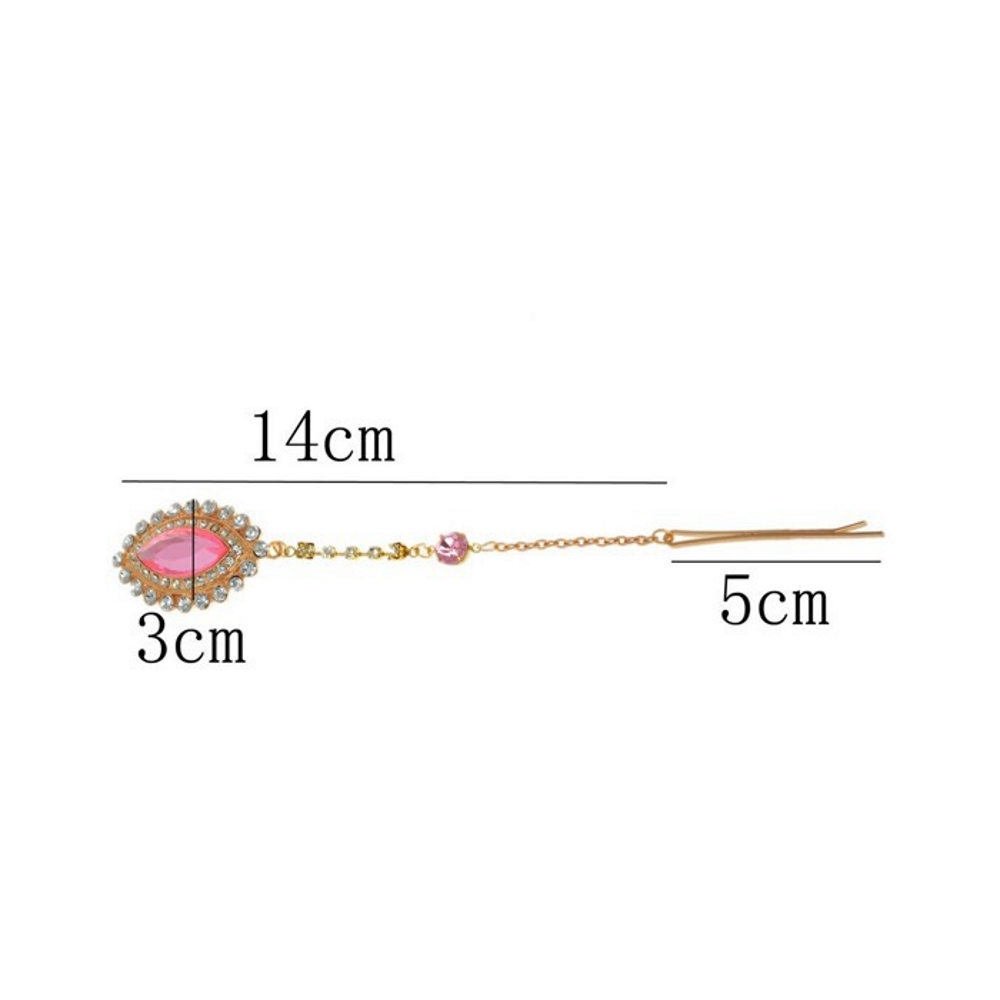 Elegant Chain Hairpins Clips For Hair Accessories Women Jewelry Headwear - 4