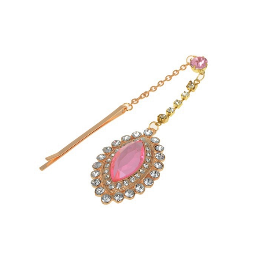 Elegant Chain Hairpins Clips For Hair Accessories Women Jewelry Headwear - 3
