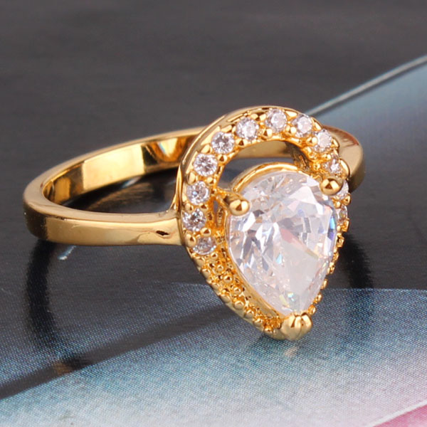 18K Gold Filled TOPAZ ring  - 2