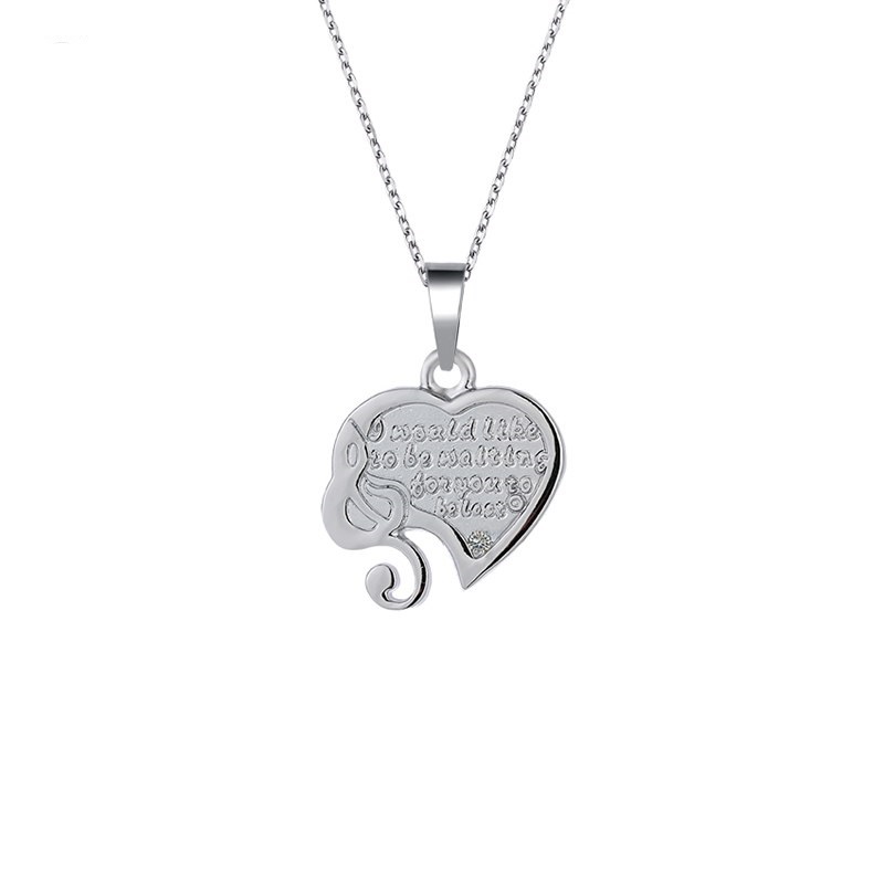 Stainless steel necklace Pendant Set - 4