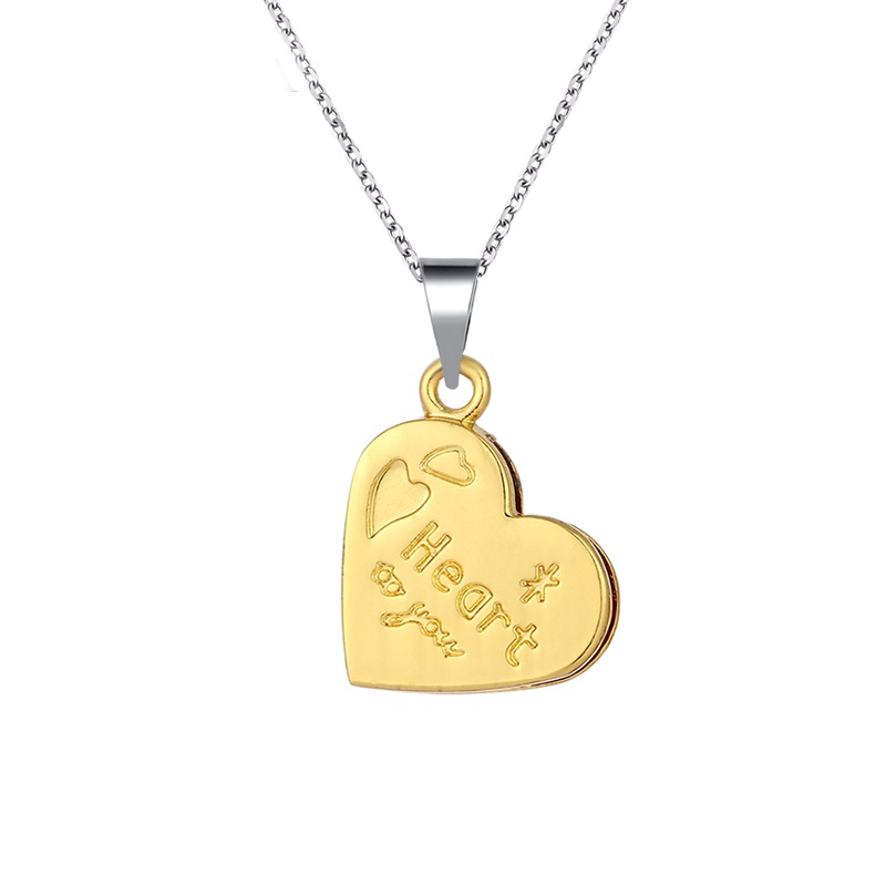 Stainless steel necklace Pendant Set - 2