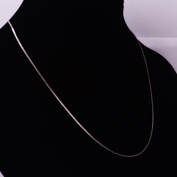 18K White Gold Filled NECKLACE 430*1mm - 3