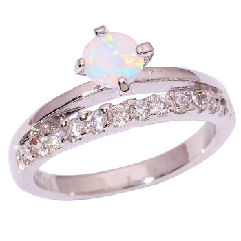 Silversmycken filled ring VIT Brand Opal