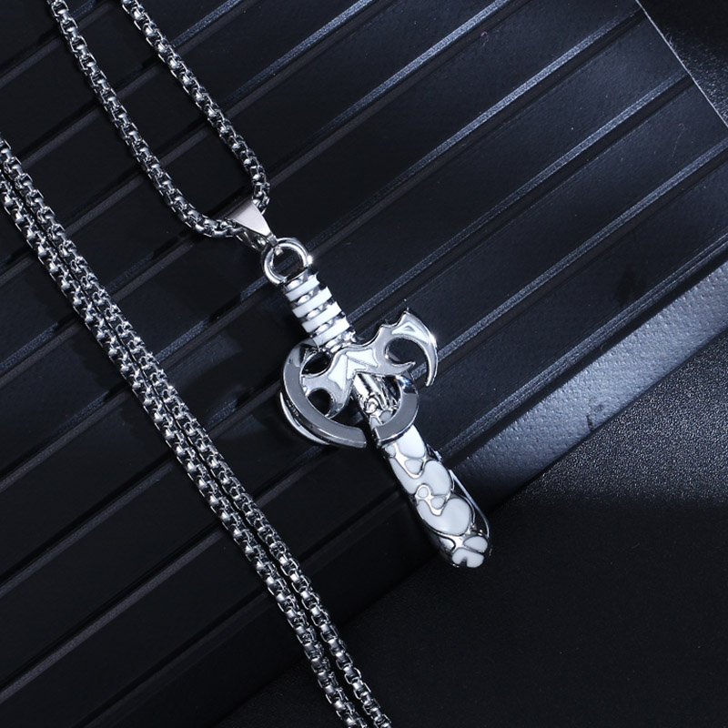 Stainless steel necklace Pendant Cross  - 4