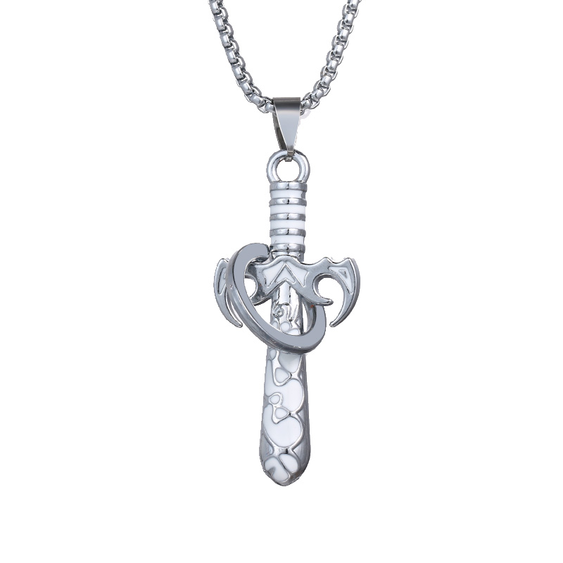 Stainless steel necklace Pendant Cross 